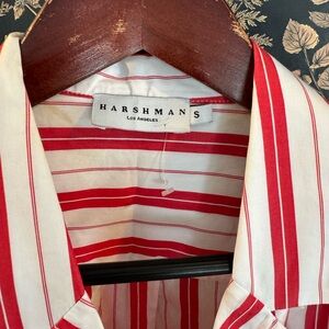 Women’s Red Striped Shirt
